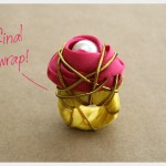 Ribbon Wrapped Ring DIY
