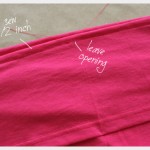 Ruffled Tube Top DIY
