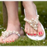 Beaded Flip Flop Sandal