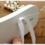 Beaded Flip Flops How to