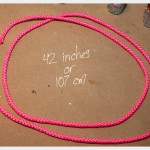 Neon Cord Necklace DIY