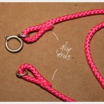Neon Cord Necklace DIY