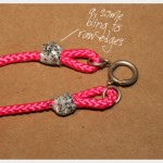 Neon Cord Necklace DIY