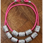 Neon Cord Necklace DIY
