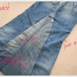 Recycled Denim Maxi Skirt DIY