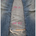 Recycled Denim Maxi Skirt DIY