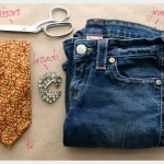 Recycled Jeans Bag DIY