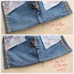 Recycled Jeans Bag DIY