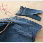 Recycled Jeans Bag DIY