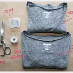 Supplies For Your T Shirt Dress DIY