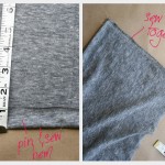 DIY Fashion T Shirt Dress