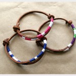 Leather Friendship Bracelets DIY Project
