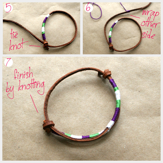 Supplies To Make DIY Leather Friendship Bracelets