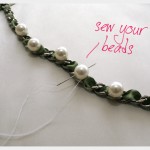 Ribbon Chain Bracelet DIY