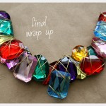 Wire Wrapped Jewel Necklace DIY