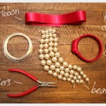 Beaded Bow Bracelet DIY Supplies