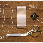 Satin Headband DIY Supplies