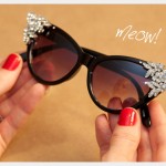 DIY Rhinestone Sunglasses