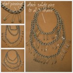 How To Make A Triple Chain Statement Necklace DIY
