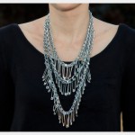 Triple Chain Statement Necklace DIY Close Up