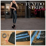 Tuxedo Stripe Jeans DIY Feature