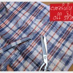 Market Bag DIY Remove Straps