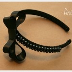 Beaded Bow Headband DIY