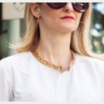 Embellished Shirt Collar Detail