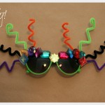 Halloween Sunglasses DIY Mardi Gras