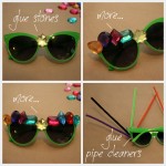 Halloween Sunglasses DIY MG Steps