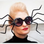 Halloween Sunglasses DIY Spider Photo