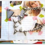 Spike Chain Necklace DIY Inspiration