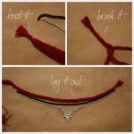 Braided Necklace DIY Braiding