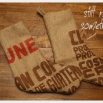 Christmas Stocking DIY Plain