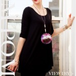 DIY Pom Pom Necklace Feature