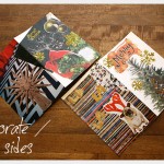 Holiday Cards DIY Front and Back