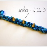 Spike Bracelet DIY Finished