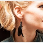 DIY Feather Earrings Photo