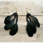 DIY Feather Earrings