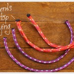 Knotted Rope Bracelet DIY Ends
