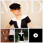 Mod Black and White T Shirt DIY Feature