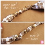 Scarf Chain Wrap Bracelet DIY Weaving Chain