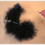 Feathered Jeweled Beanie DIY Feathers 1