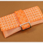 DIY Plastic Canvas Clutch