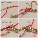 DIY Crochet Beaded Bracelet Crochet 2