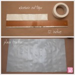 DIY Duct Tape Clutch Measuring