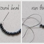 DIY Tassel Necklace Beading 2