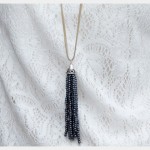 DIY Tassel Necklace Close Up