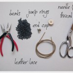 DIY Tassel Necklace Supplies