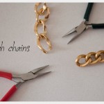 DIY Woven Chain Necklace Chains